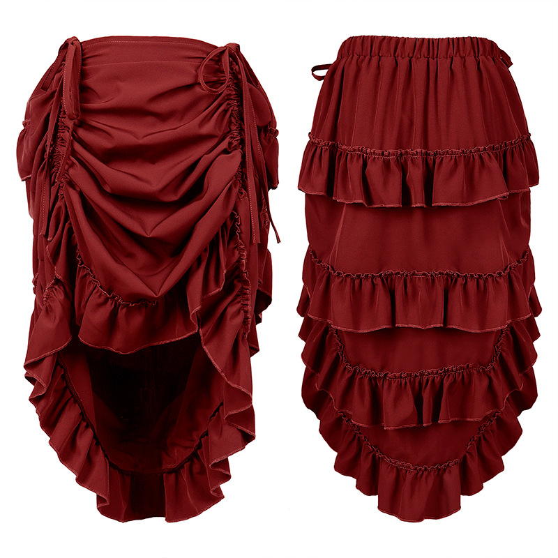 Falda corsé plisada de estilo  - Skirts reseña y precio