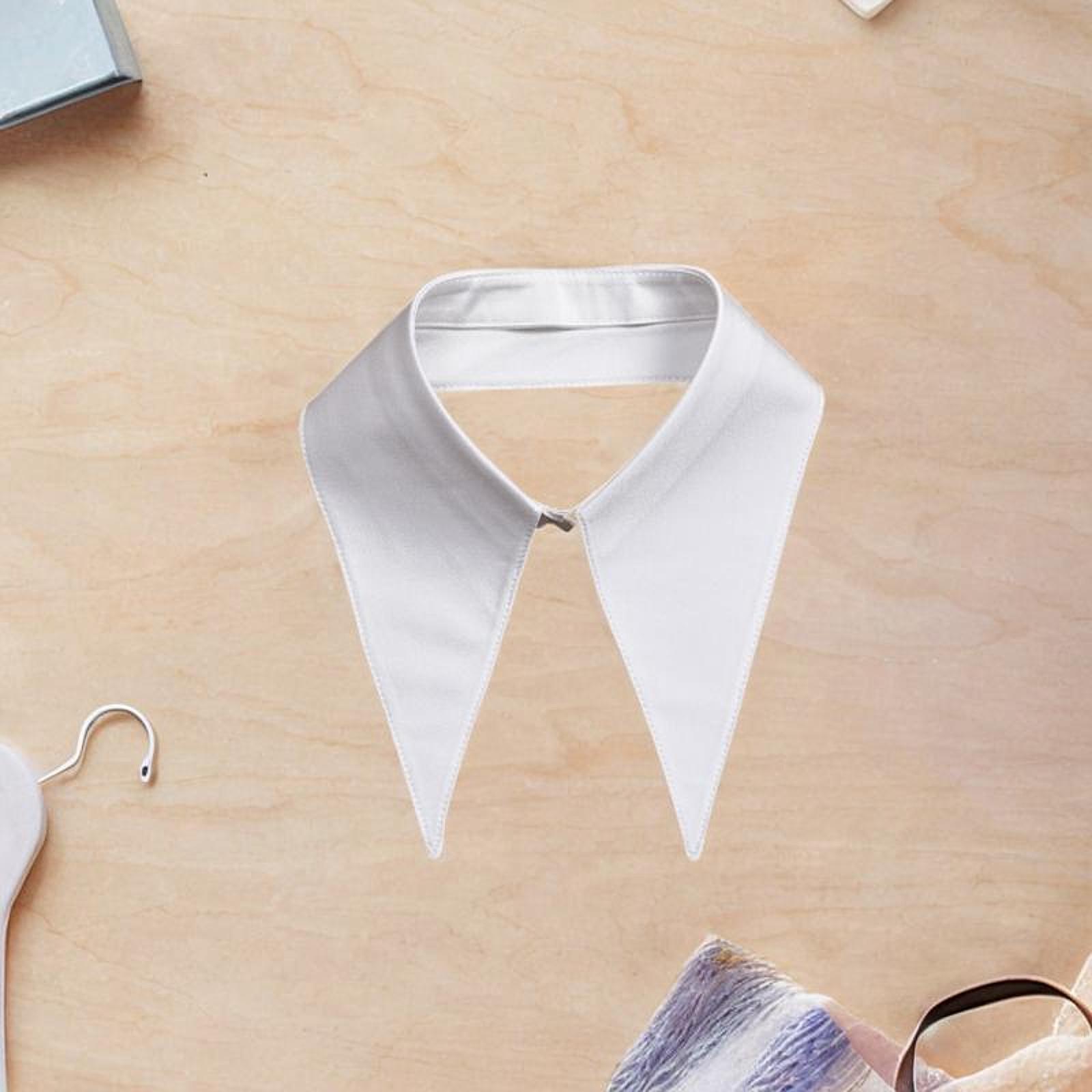 Cuello falso de seda para muje - Blouses reseña y precio