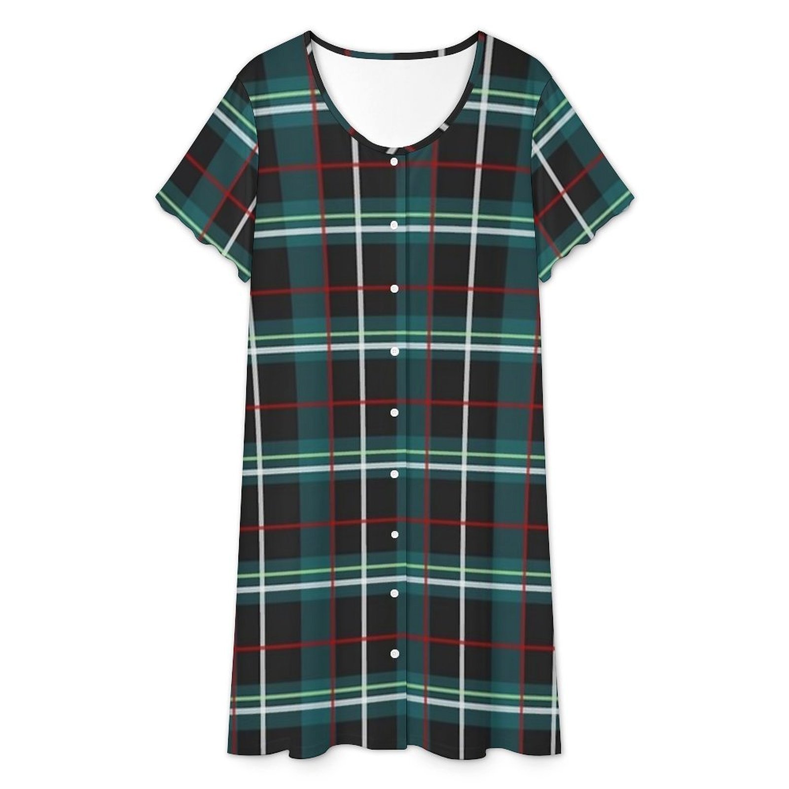 Patrón de vestido de la colecc - Korean Style A Line Shirt Dress reseña y precio