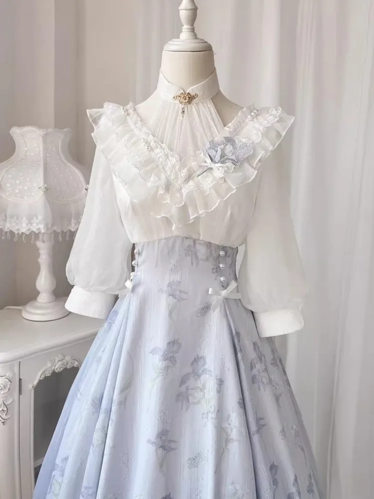 Elelgant mujeres verano francé - French Vintage Floral Midi Dress reseña y precio