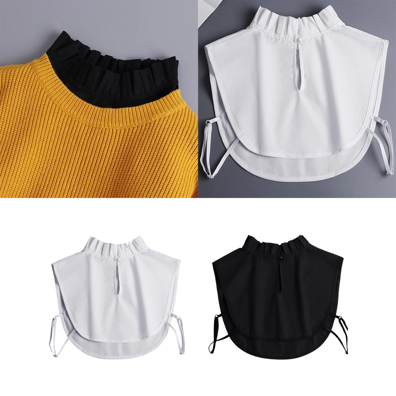 Cuello falso decorativo y vers - Blouses reseña y precio