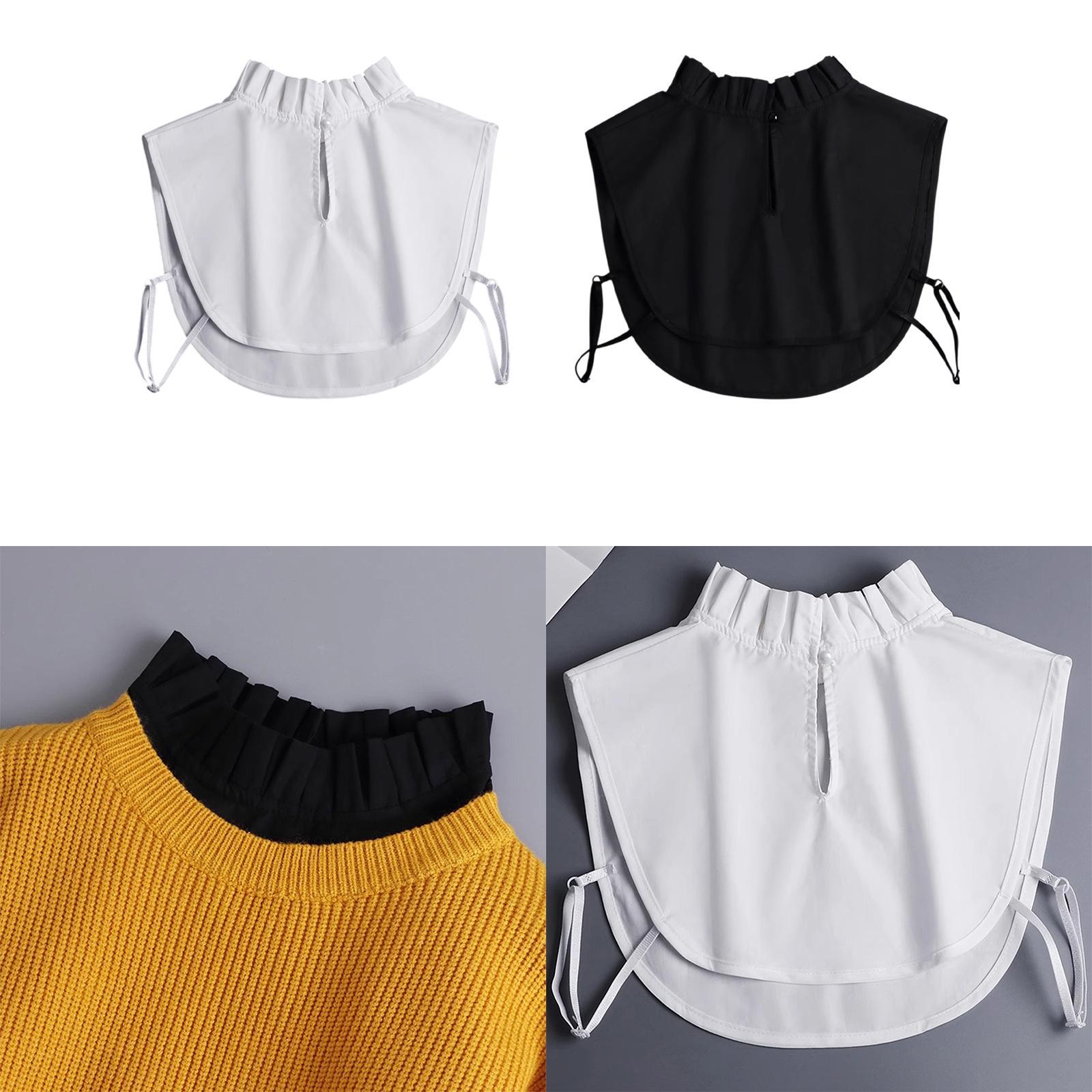Cuello falso decorativo y vers - Blouses reseña y precio