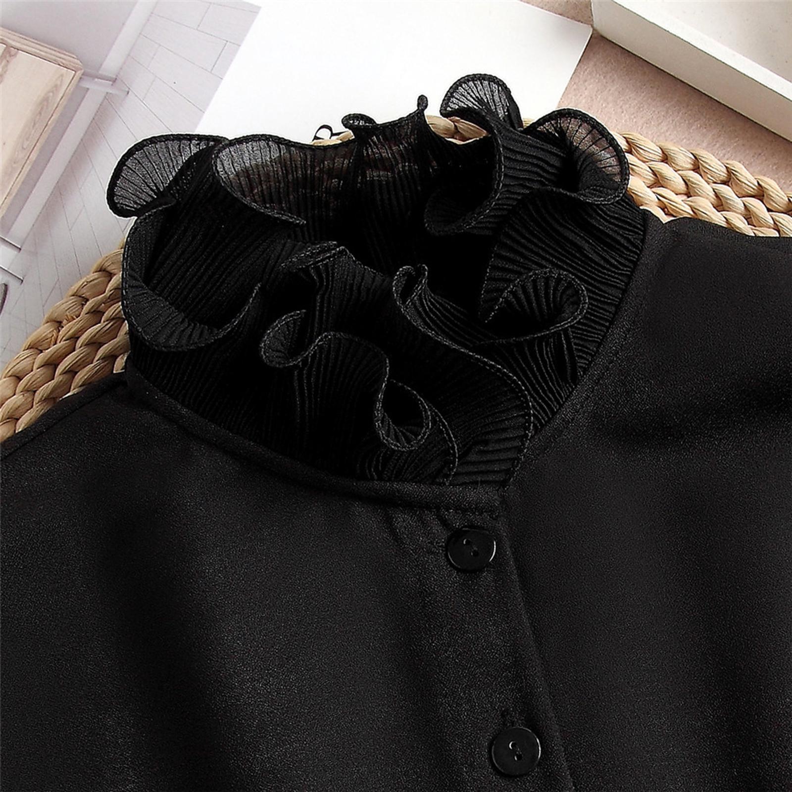 Cómoda blusa de gasa para muje - Blouses reseña y precio