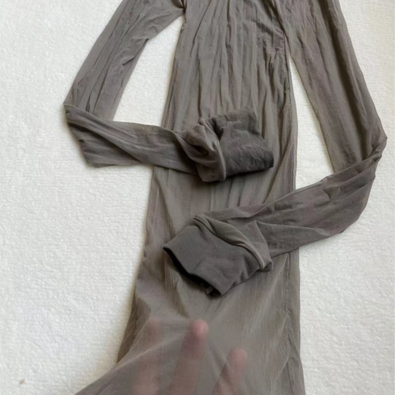 Bodystocking Transparente y Se - Sexy Mesh Sheer Bodycon Dress reseña y precio