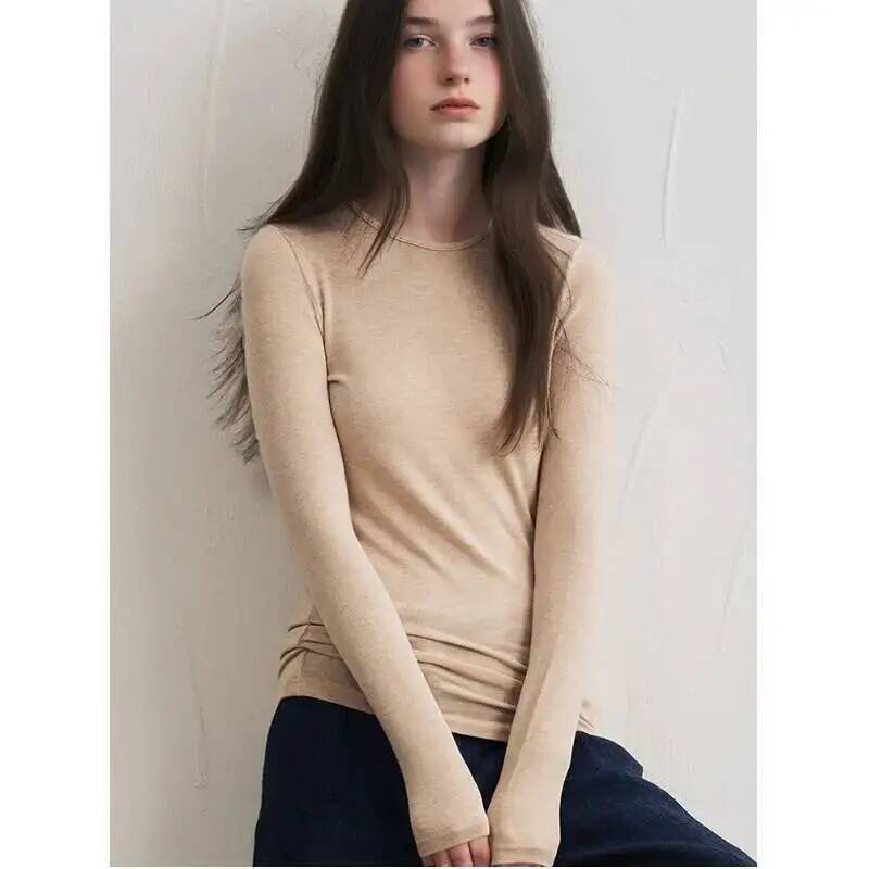Camiseta de manga larga de mez - Blouses reseña y precio